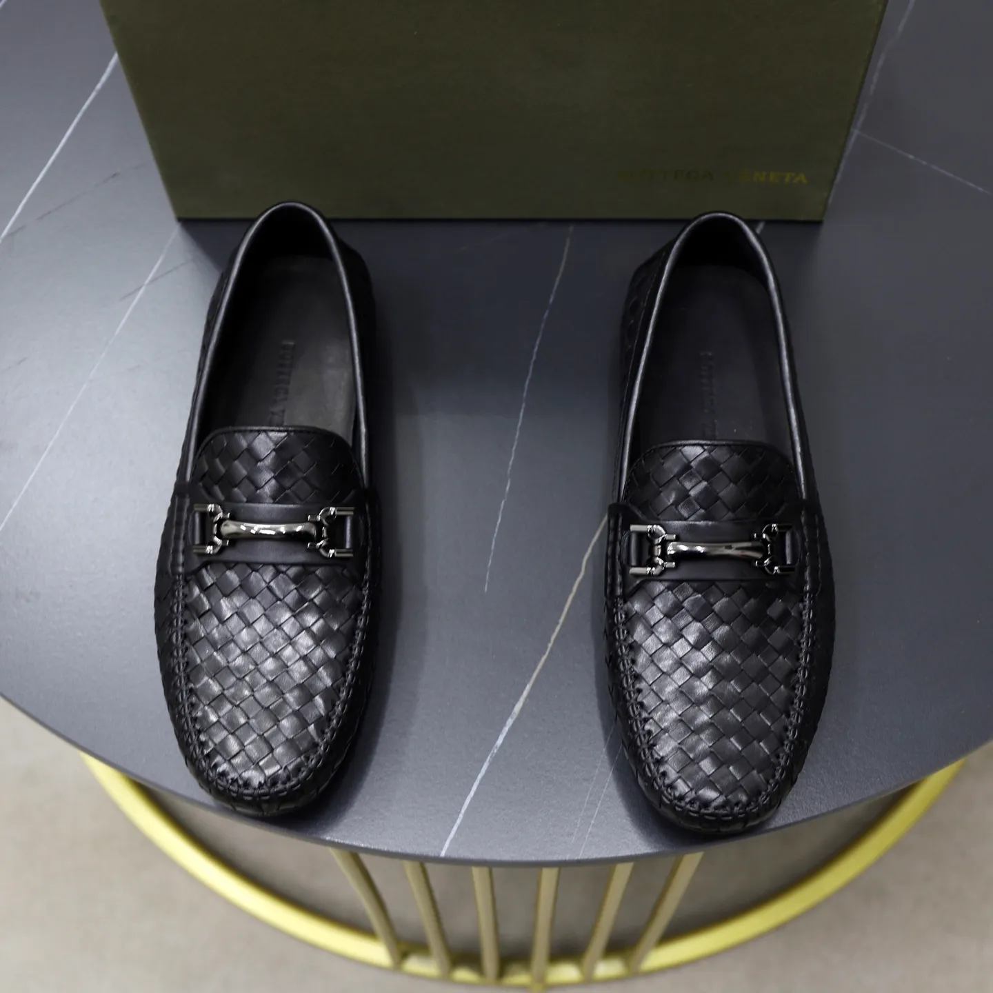 Men's shoes 💰500💰BOTTEG* VENET* - high-end boutique Size: 38-44 (45 custom-made) BV new product, calfskin artificially woven classic style harmoniously blends with contemporary fashion temperament, rubber soles are light and flexible, water-dyed cowhide!